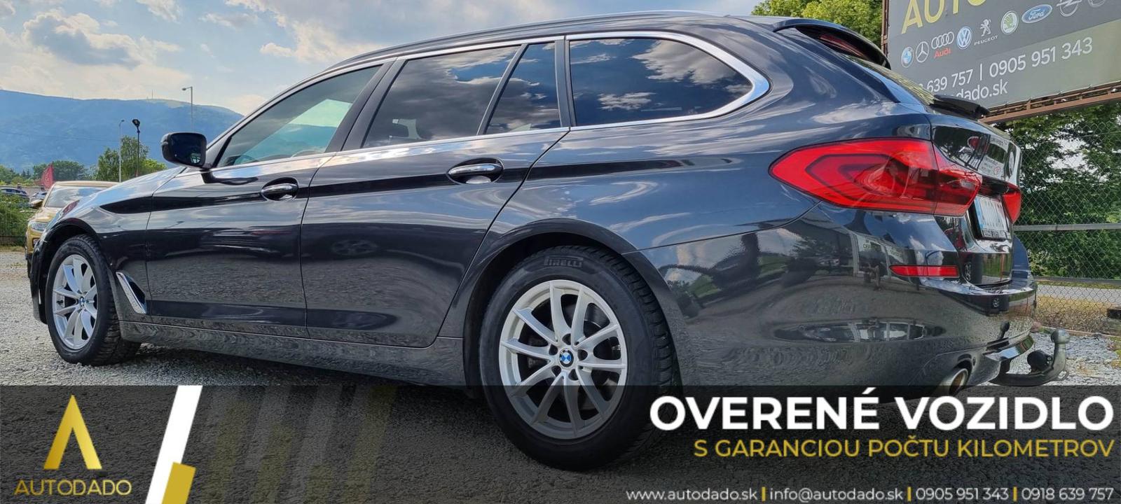 BMW Rad 5 Touring 520D XDRIVE 140KW LUXURY A/T=FULL VÝBAVA/SERVIS=GARANCIA KM=OVERENÉ