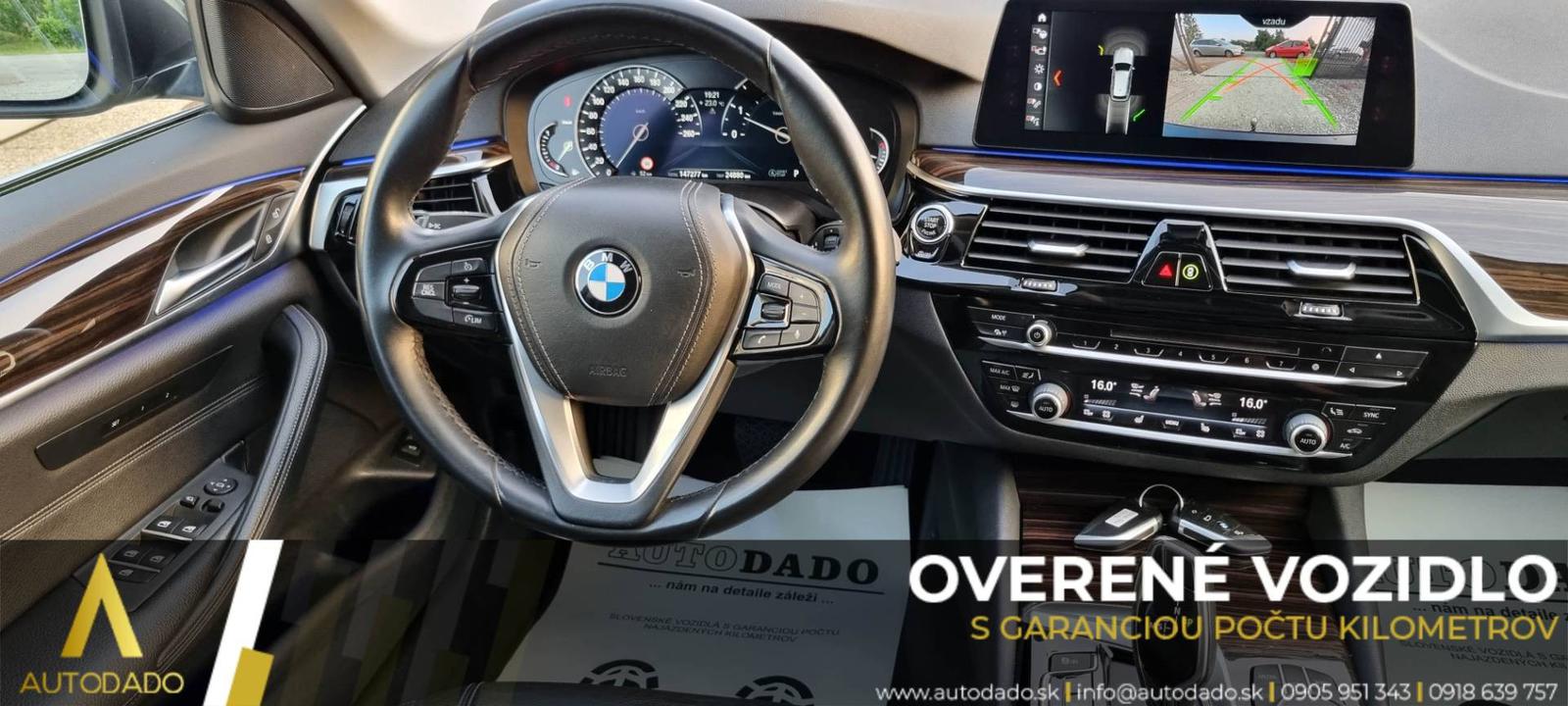 BMW Rad 5 Touring 520D XDRIVE 140KW LUXURY A/T=FULL VÝBAVA/SERVIS=GARANCIA KM=OVERENÉ