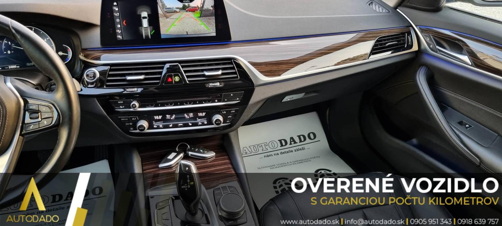 BMW Rad 5 Touring 520D XDRIVE 140KW LUXURY A/T=FULL VÝBAVA/SERVIS=GARANCIA KM=OVERENÉ