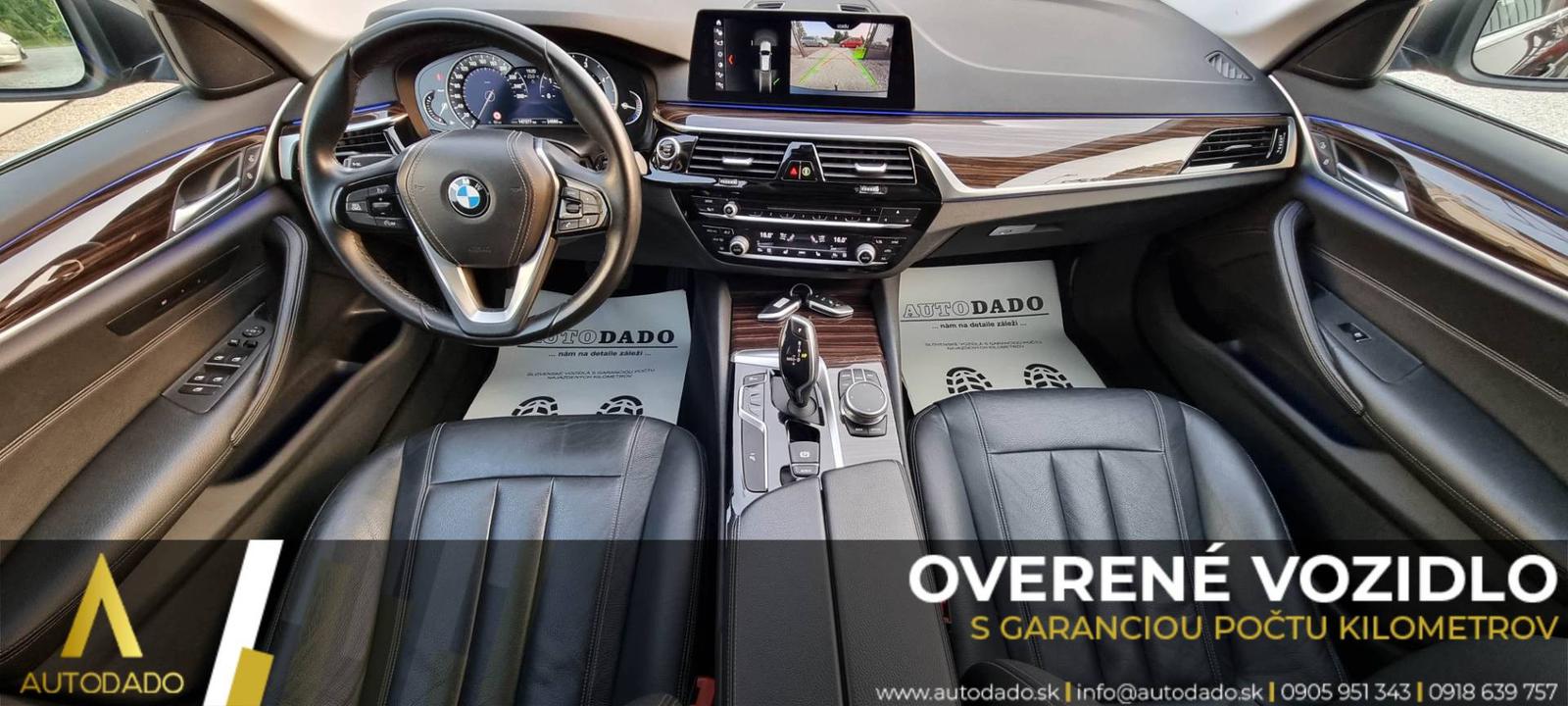 BMW Rad 5 Touring 520D XDRIVE 140KW LUXURY A/T=FULL VÝBAVA/SERVIS=GARANCIA KM=OVERENÉ
