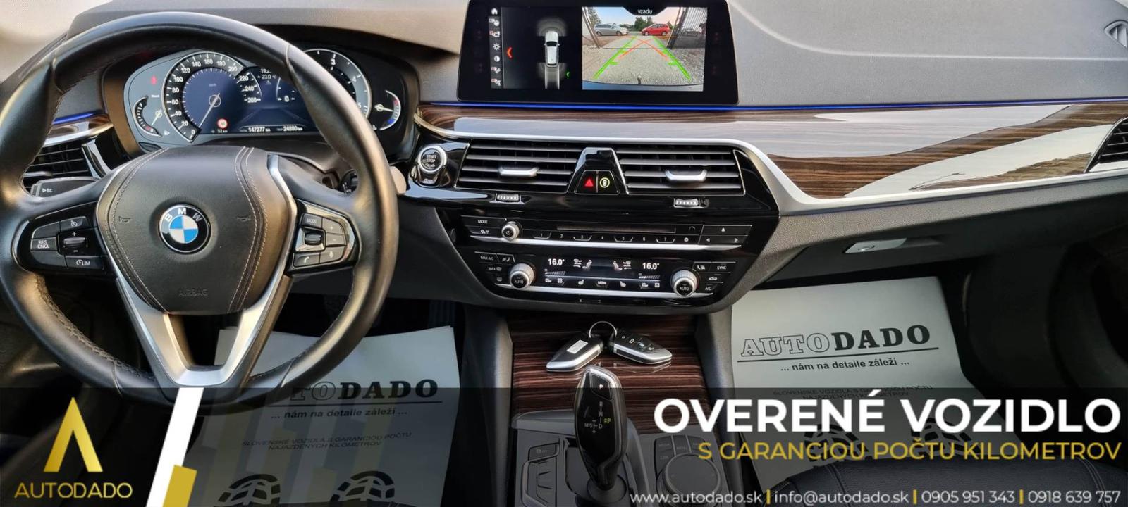BMW Rad 5 Touring 520D XDRIVE 140KW LUXURY A/T=FULL VÝBAVA/SERVIS=GARANCIA KM=OVERENÉ