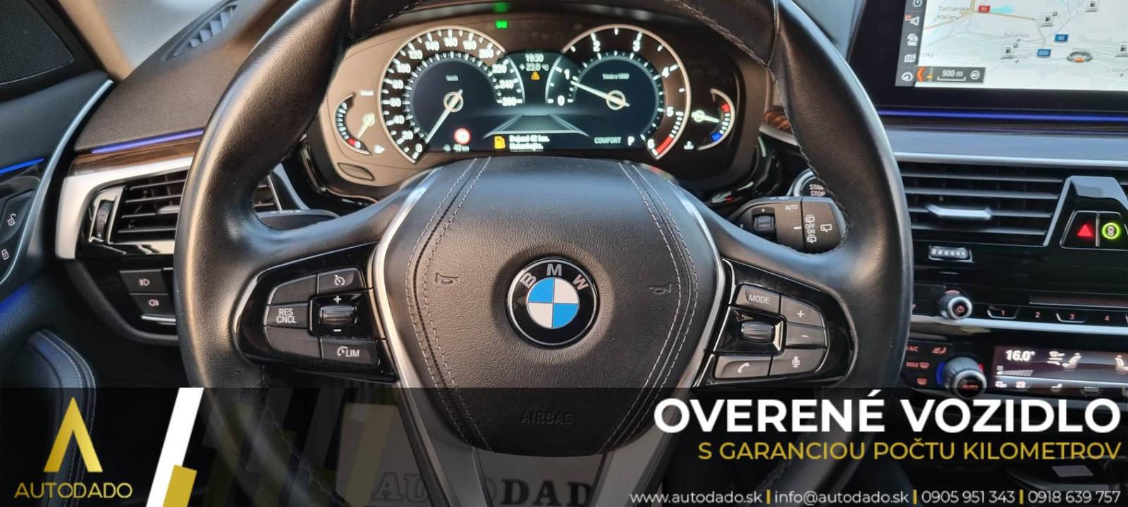 BMW Rad 5 Touring 520D XDRIVE 140KW LUXURY A/T=FULL VÝBAVA/SERVIS=GARANCIA KM=OVERENÉ
