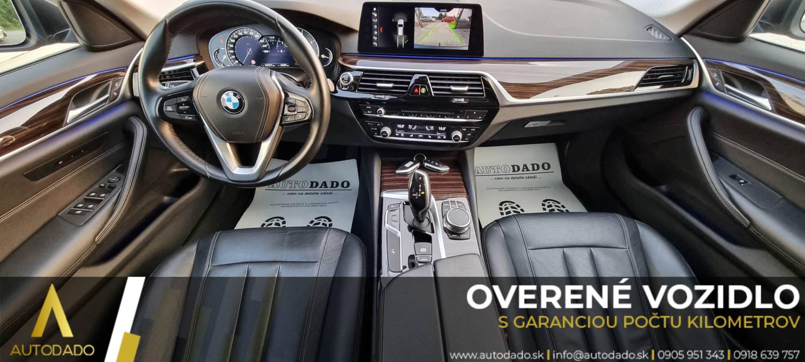 BMW Rad 5 Touring 520D XDRIVE 140KW LUXURY A/T=FULL VÝBAVA/SERVIS=GARANCIA KM=OVERENÉ
