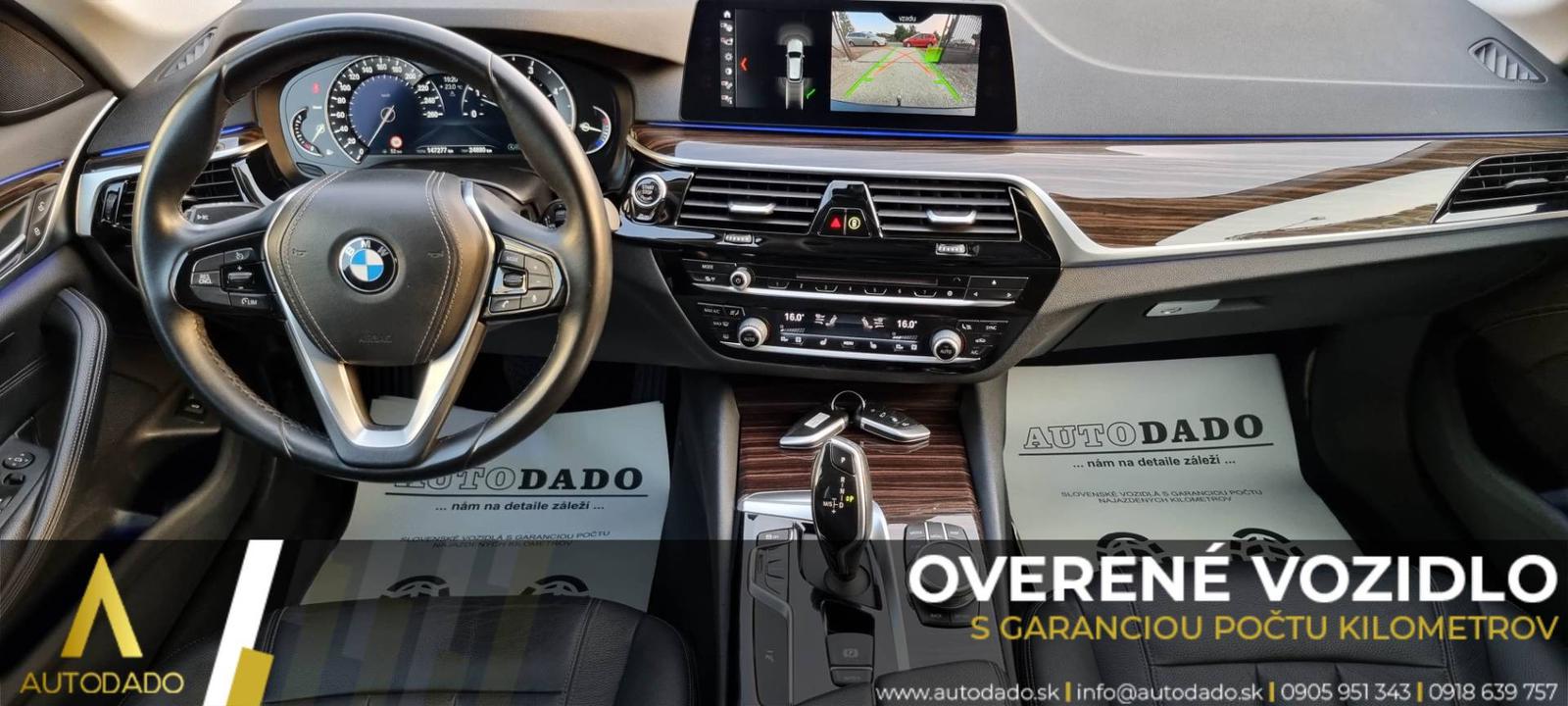BMW Rad 5 Touring 520D XDRIVE 140KW LUXURY A/T=FULL VÝBAVA/SERVIS=GARANCIA KM=OVERENÉ