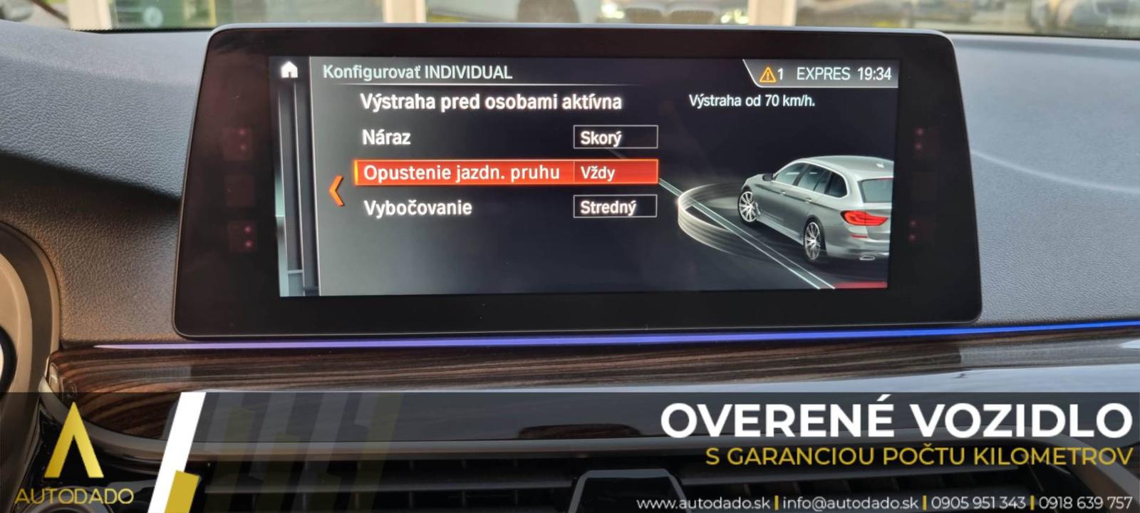 BMW Rad 5 Touring 520D XDRIVE 140KW LUXURY A/T=FULL VÝBAVA/SERVIS=GARANCIA KM=OVERENÉ