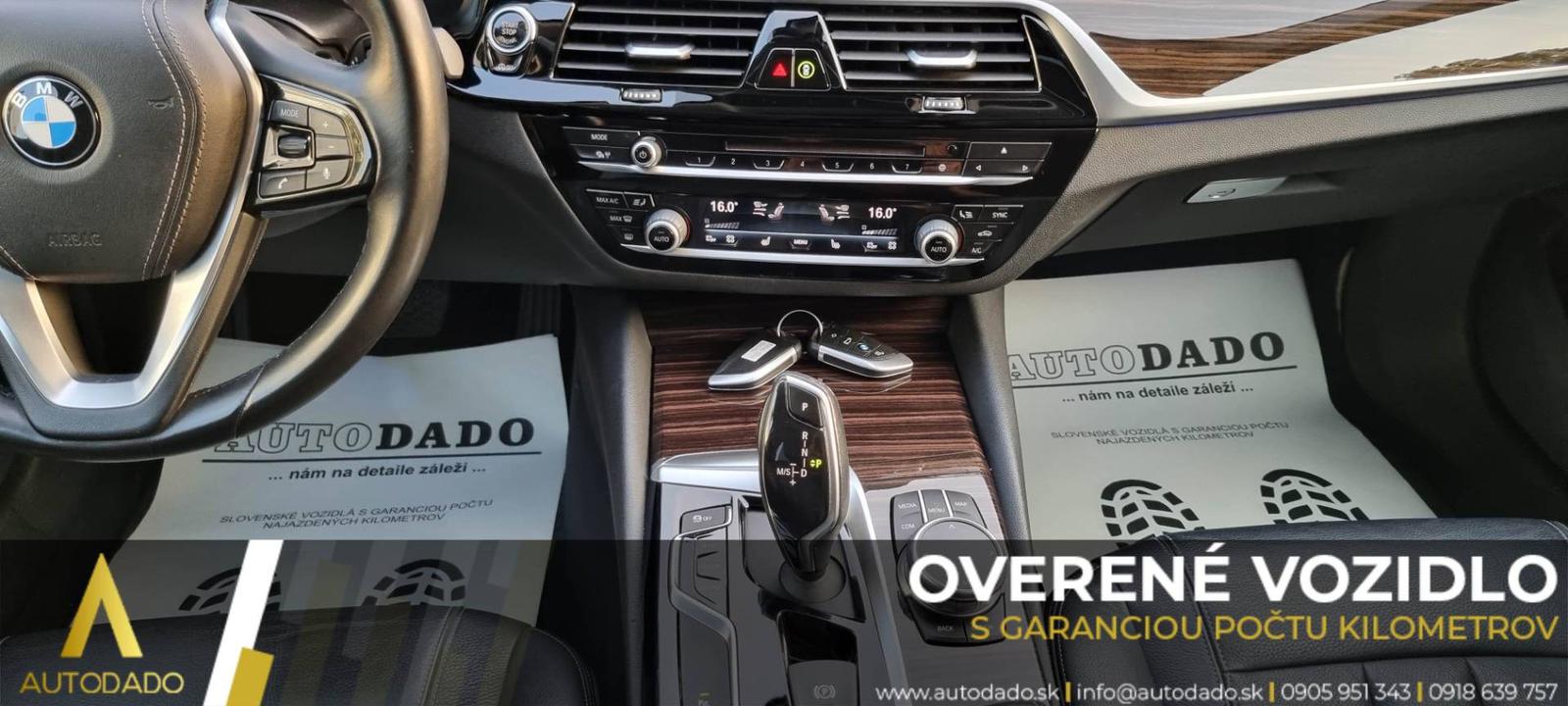 BMW Rad 5 Touring 520D XDRIVE 140KW LUXURY A/T=FULL VÝBAVA/SERVIS=GARANCIA KM=OVERENÉ