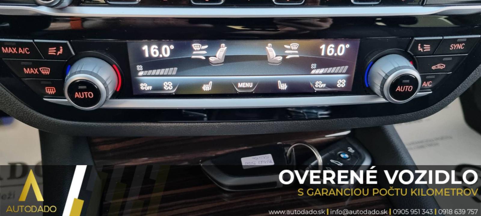BMW Rad 5 Touring 520D XDRIVE 140KW LUXURY A/T=FULL VÝBAVA/SERVIS=GARANCIA KM=OVERENÉ