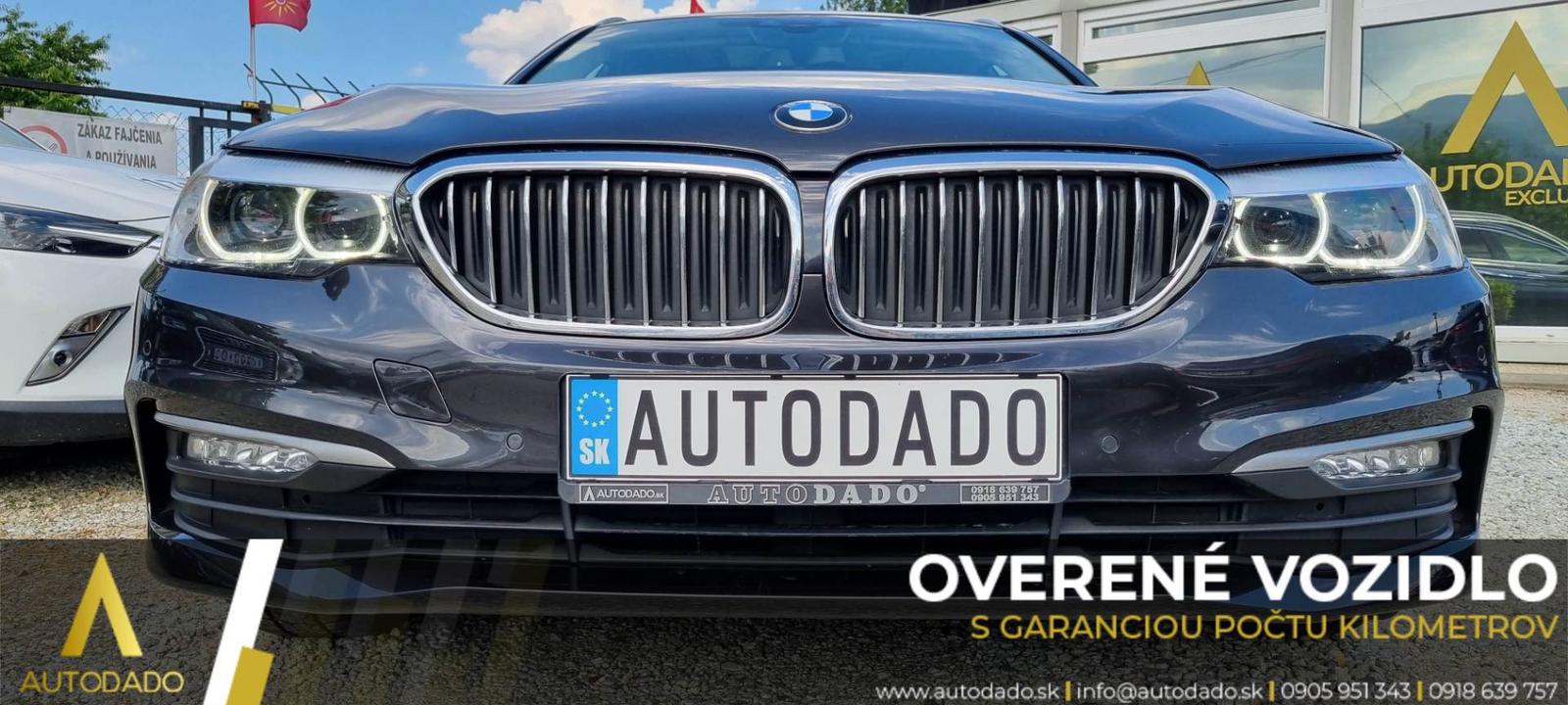BMW Rad 5 Touring 520D XDRIVE 140KW LUXURY A/T=FULL VÝBAVA/SERVIS=GARANCIA KM=OVERENÉ