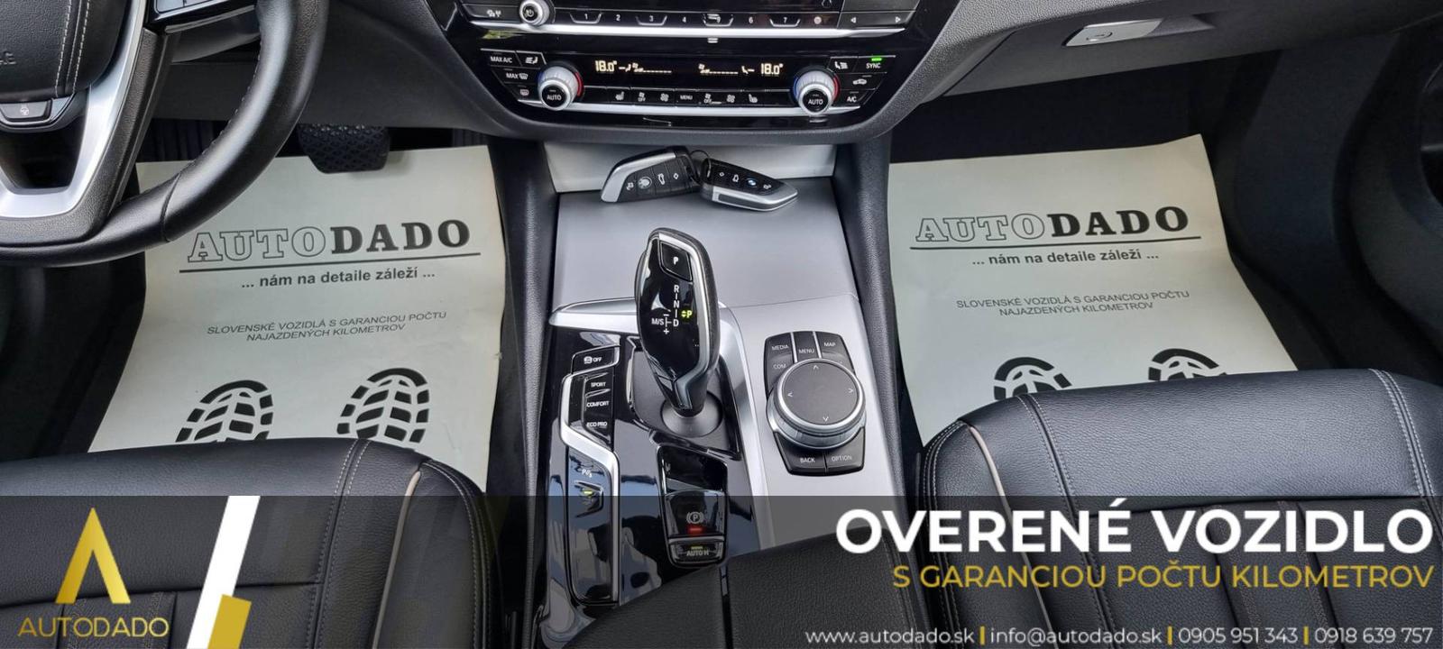 BMW Rad 6 GT xDrive 620d mHEV Gran Turismo A/T=FULL VÝBAVA+SERVIS=OVERENÉ VOZIDLO