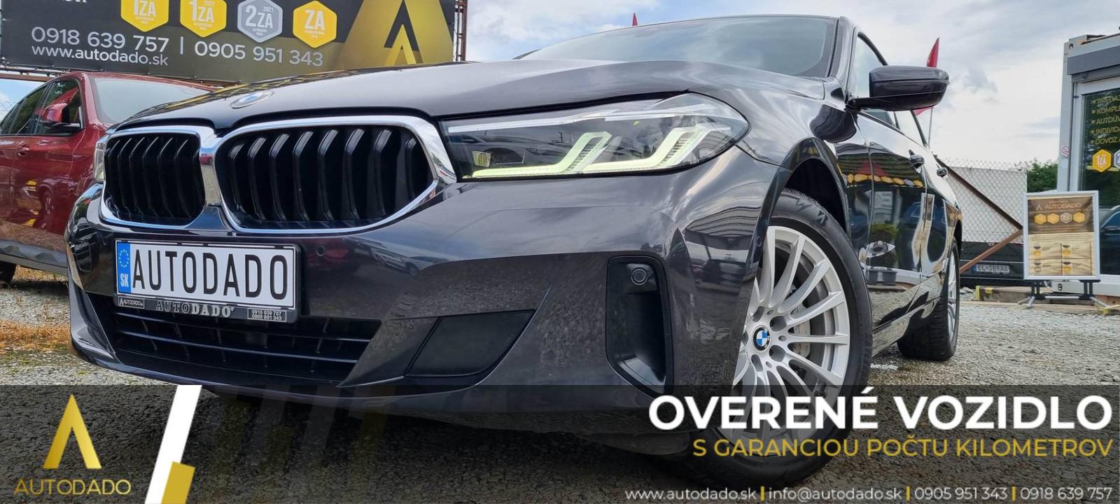 BMW Rad 6 GT xDrive 620d mHEV Gran Turismo A/T=FULL VÝBAVA+SERVIS=OVERENÉ VOZIDLO