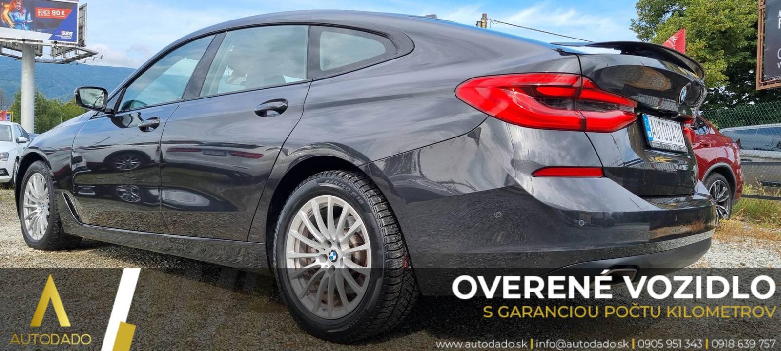BMW Rad 6 GT xDrive 620d mHEV Gran Turismo A/T=FULL VÝBAVA+SERVIS=OVERENÉ VOZIDLO