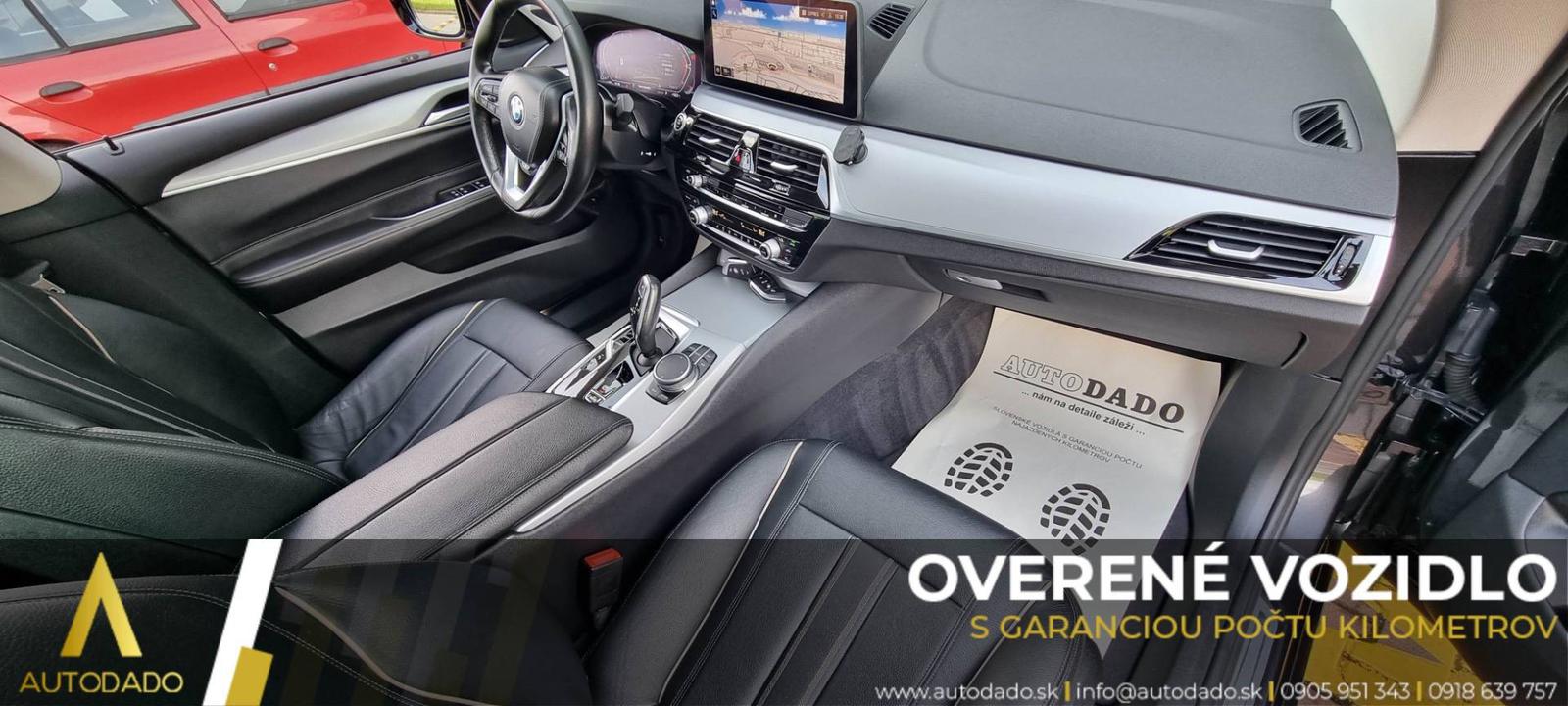 BMW Rad 6 GT xDrive 620d mHEV Gran Turismo A/T=FULL VÝBAVA+SERVIS=OVERENÉ VOZIDLO