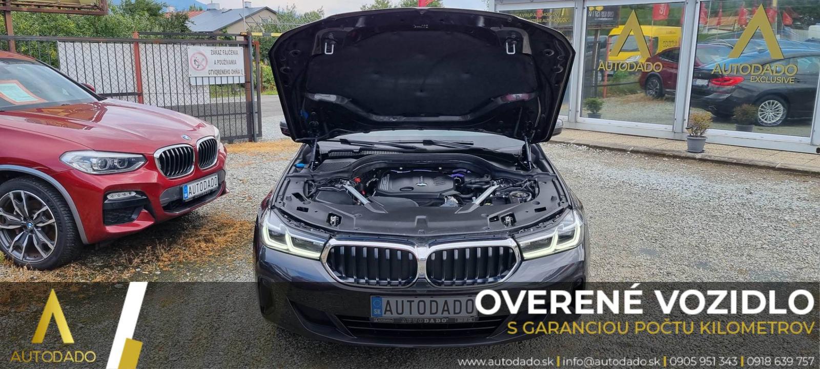 BMW Rad 6 GT xDrive 620d mHEV Gran Turismo A/T=FULL VÝBAVA+SERVIS=OVERENÉ VOZIDLO