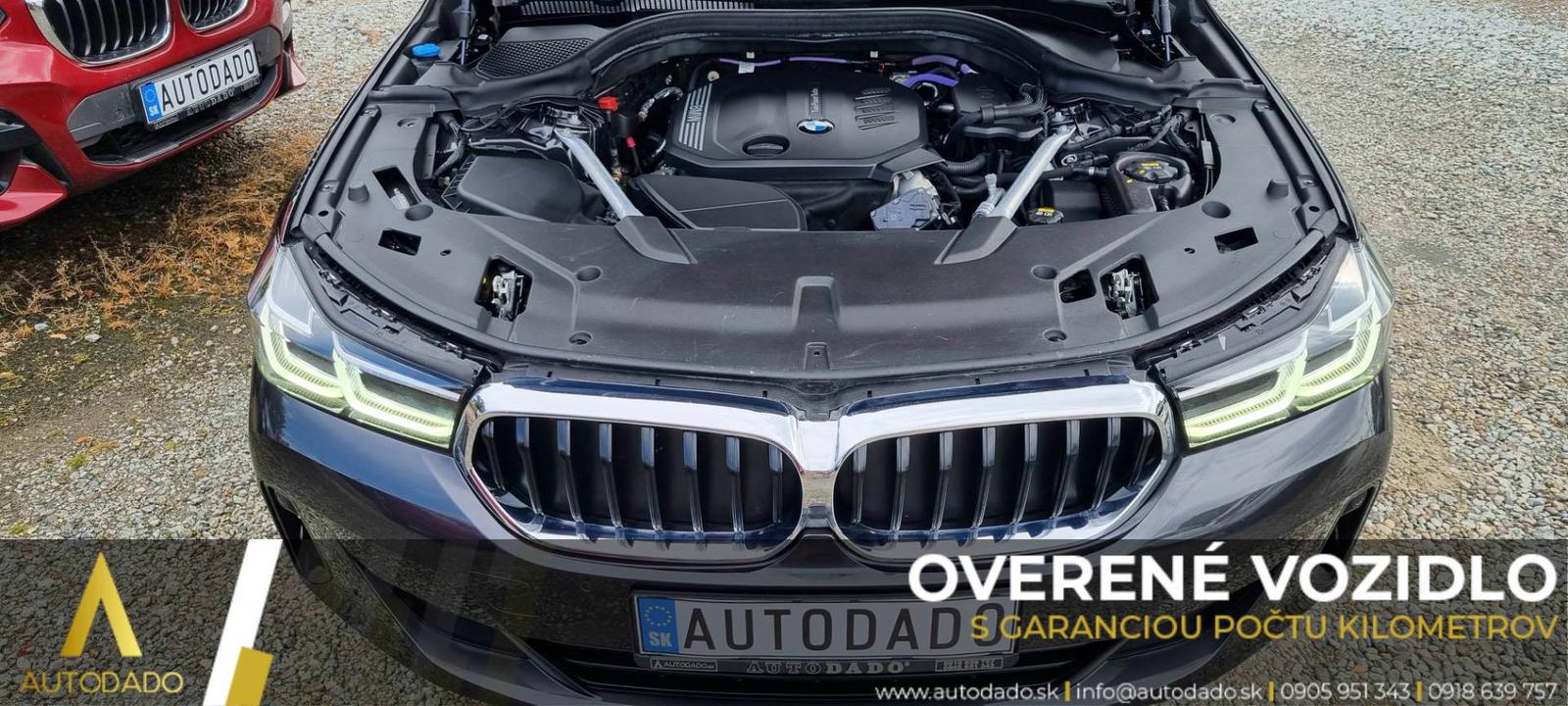 BMW Rad 6 GT xDrive 620d mHEV Gran Turismo A/T=FULL VÝBAVA+SERVIS=OVERENÉ VOZIDLO