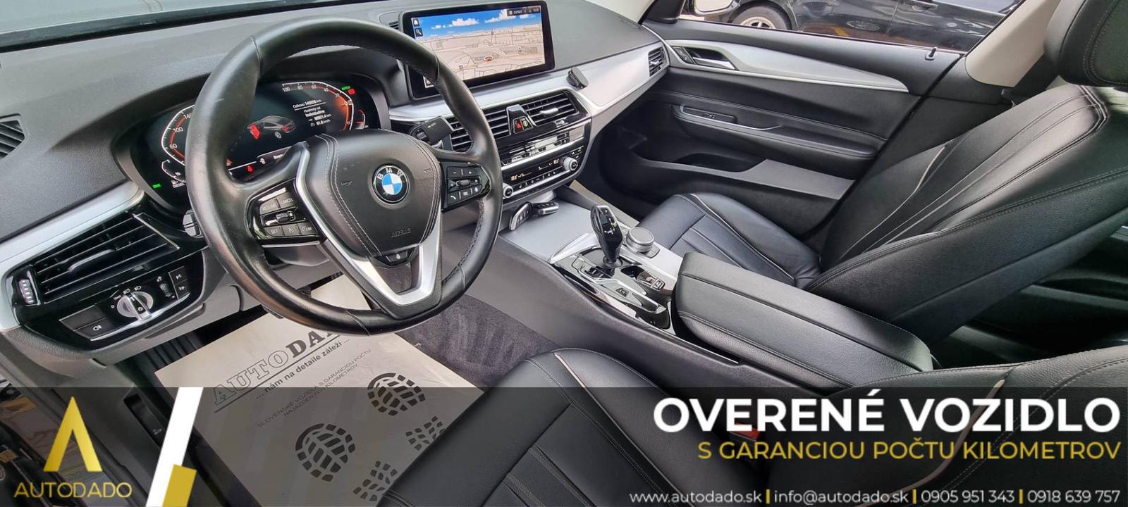 BMW Rad 6 GT xDrive 620d mHEV Gran Turismo A/T=FULL VÝBAVA+SERVIS=OVERENÉ VOZIDLO