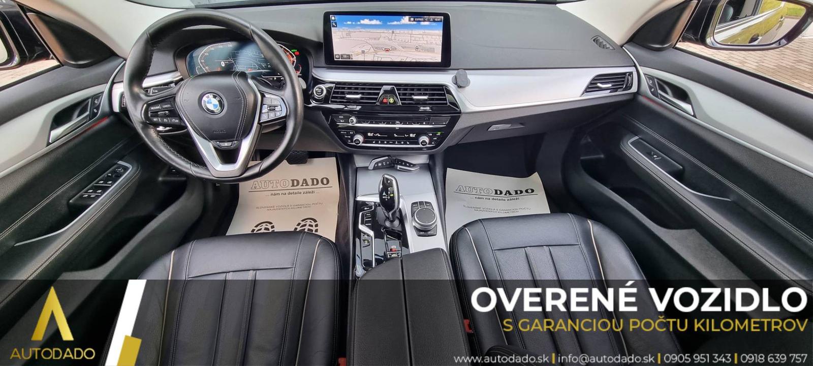 BMW Rad 6 GT xDrive 620d mHEV Gran Turismo A/T=FULL VÝBAVA+SERVIS=OVERENÉ VOZIDLO