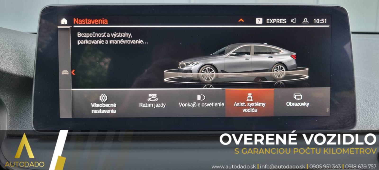 BMW Rad 6 GT xDrive 620d mHEV Gran Turismo A/T=FULL VÝBAVA+SERVIS=OVERENÉ VOZIDLO