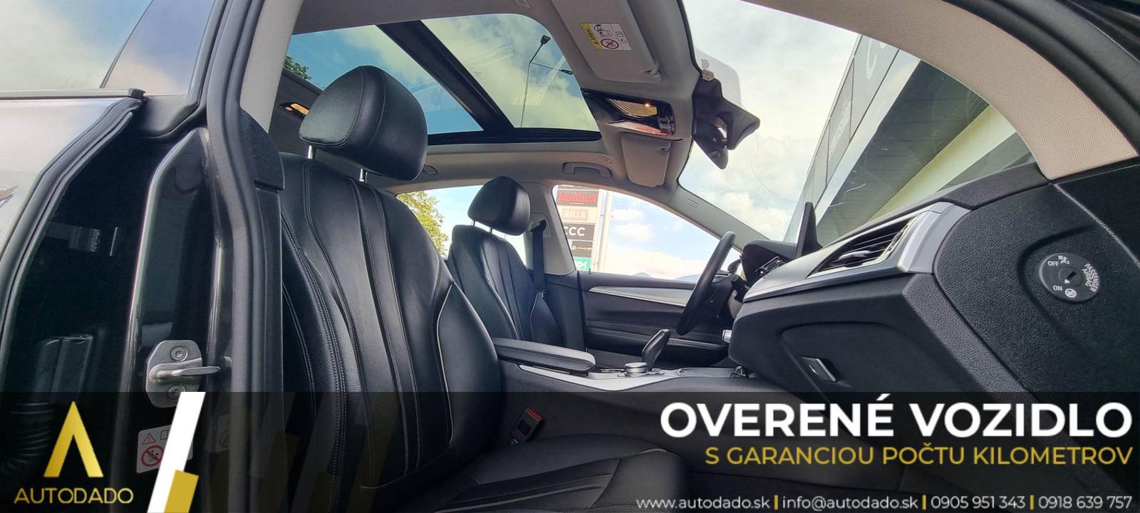 BMW Rad 6 GT xDrive 620d mHEV Gran Turismo A/T=FULL VÝBAVA+SERVIS=OVERENÉ VOZIDLO