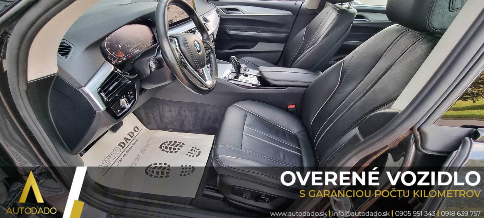 BMW Rad 6 GT xDrive 620d mHEV Gran Turismo A/T=FULL VÝBAVA+SERVIS=OVERENÉ VOZIDLO