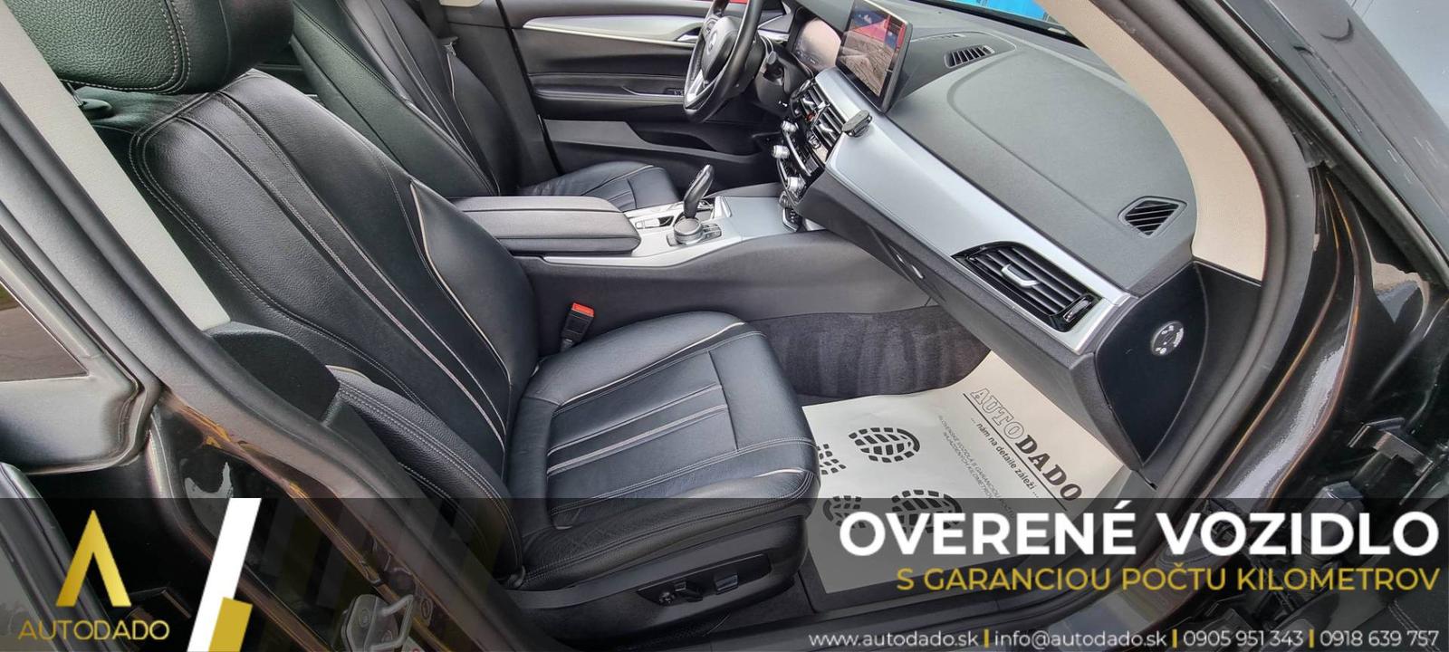 BMW Rad 6 GT xDrive 620d mHEV Gran Turismo A/T=FULL VÝBAVA+SERVIS=OVERENÉ VOZIDLO