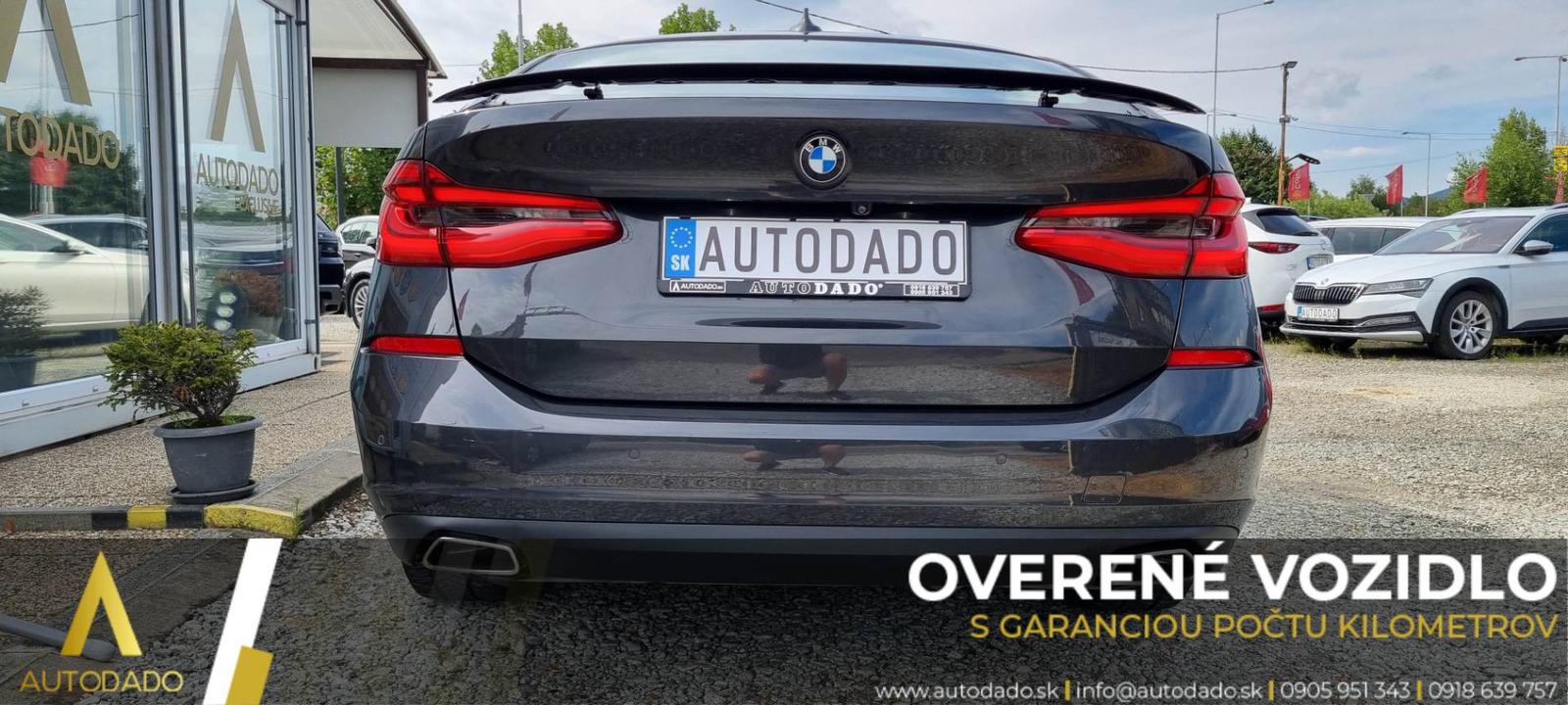 BMW Rad 6 GT xDrive 620d mHEV Gran Turismo A/T=FULL VÝBAVA+SERVIS=OVERENÉ VOZIDLO