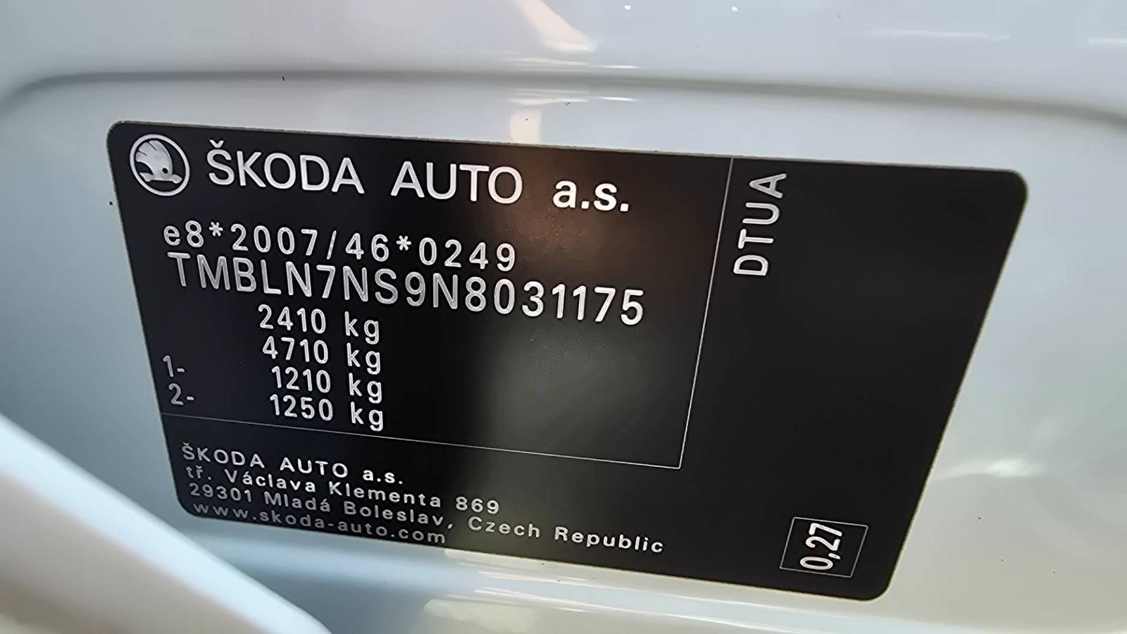 Škoda Kodiaq 2.0 TDI SCR EVO 200 Sportline 4x4 DSG
