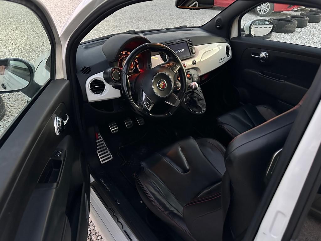 Abarth 500 1.4 TURBO 99kw. Perleť. Xen. AAC