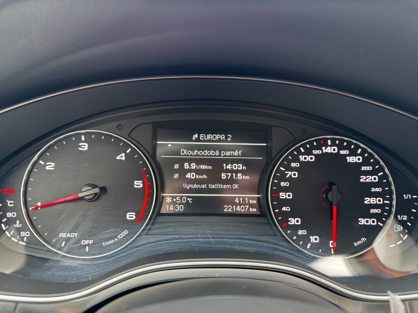 Audi A6 Avant FACELIFT, 2,0 TDI, MANUÁL, 2/2015, PO SERVISE