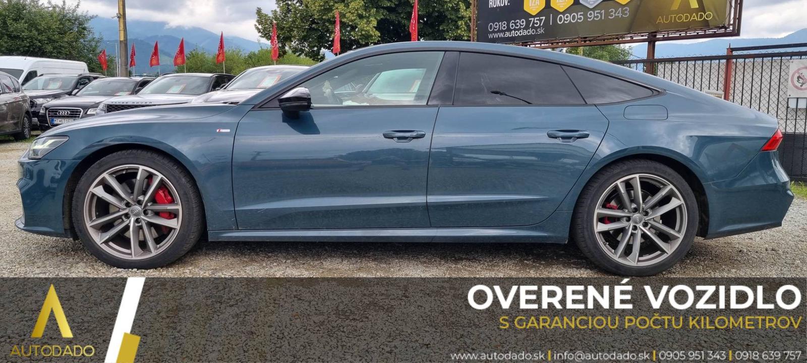 Audi A7 Sportback Quattro S-Line 55 2.0 TFSI e PHEV S tronic=35 TKM=OVERENÉ