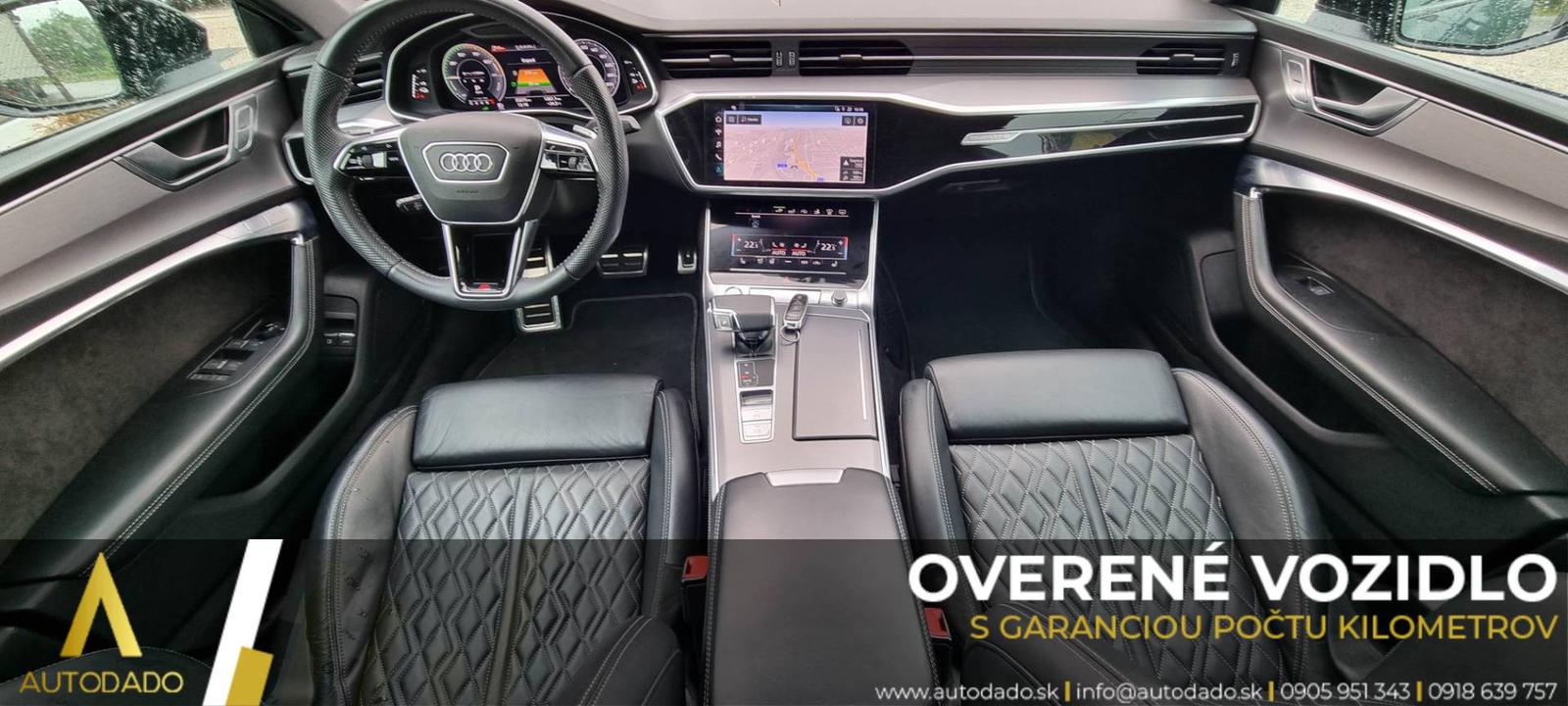 Audi A7 Sportback Quattro S-Line 55 2.0 TFSI e PHEV S tronic=35 TKM=OVERENÉ