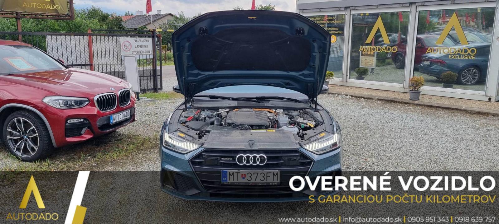 Audi A7 Sportback Quattro S-Line 55 2.0 TFSI e PHEV S tronic=35 TKM=OVERENÉ