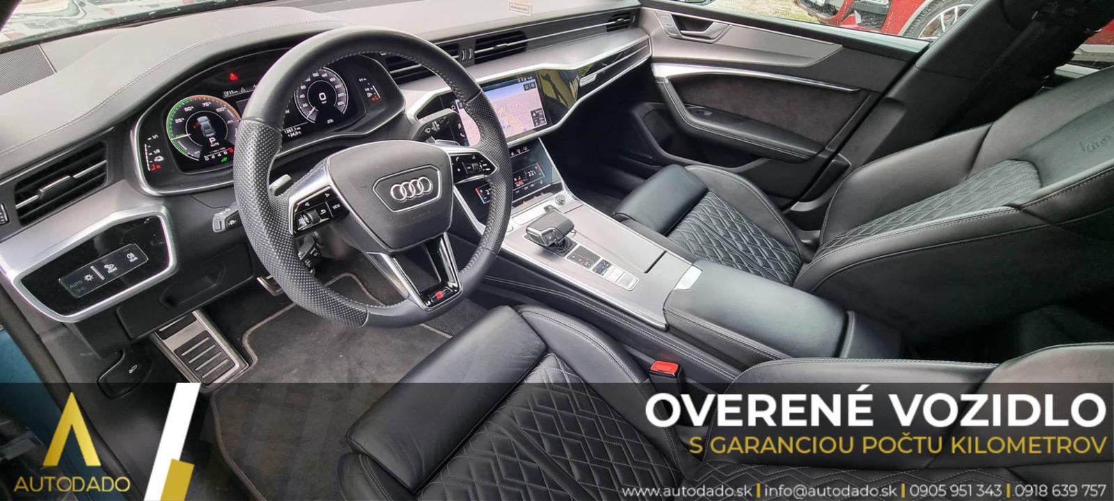 Audi A7 Sportback Quattro S-Line 55 2.0 TFSI e PHEV S tronic=35 TKM=OVERENÉ