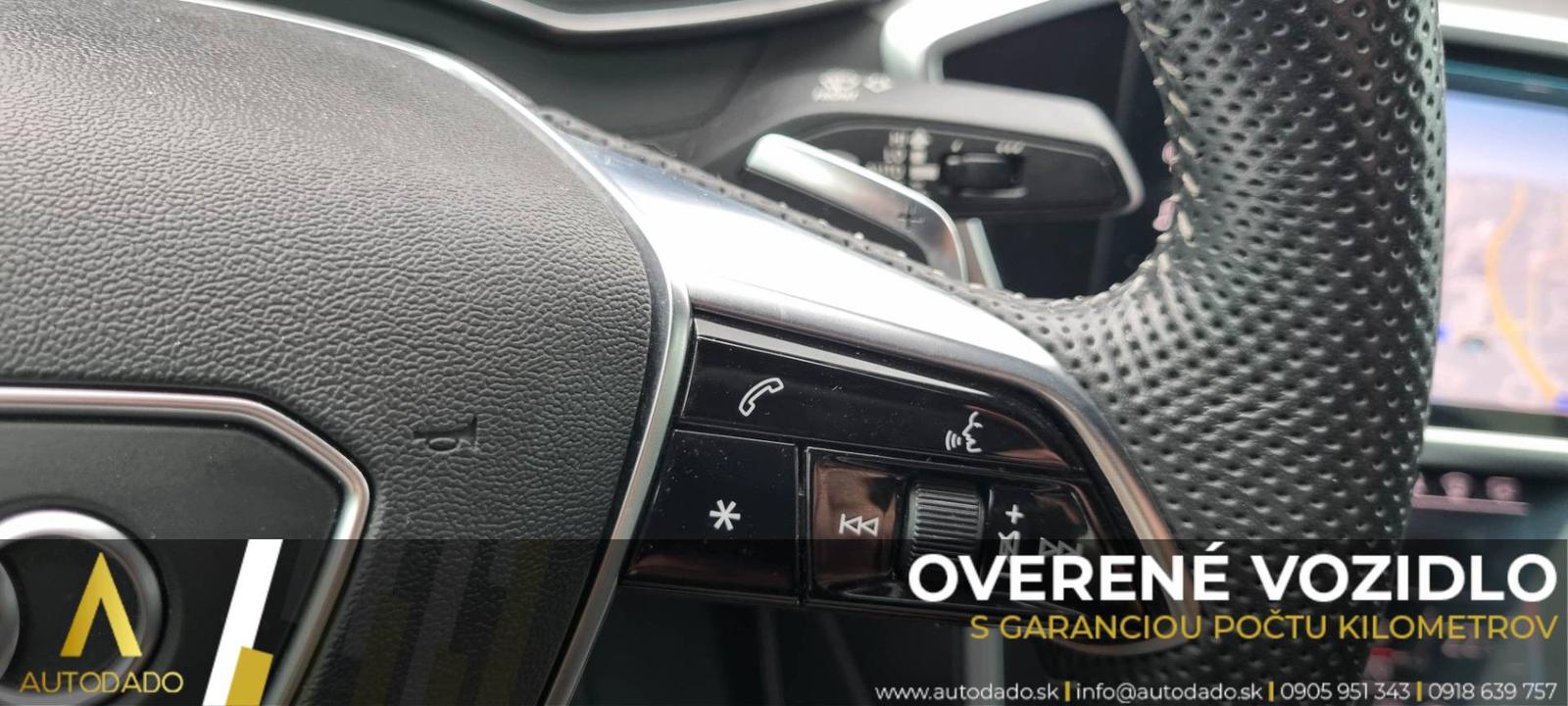 Audi A7 Sportback Quattro S-Line 55 2.0 TFSI e PHEV S tronic=35 TKM=OVERENÉ