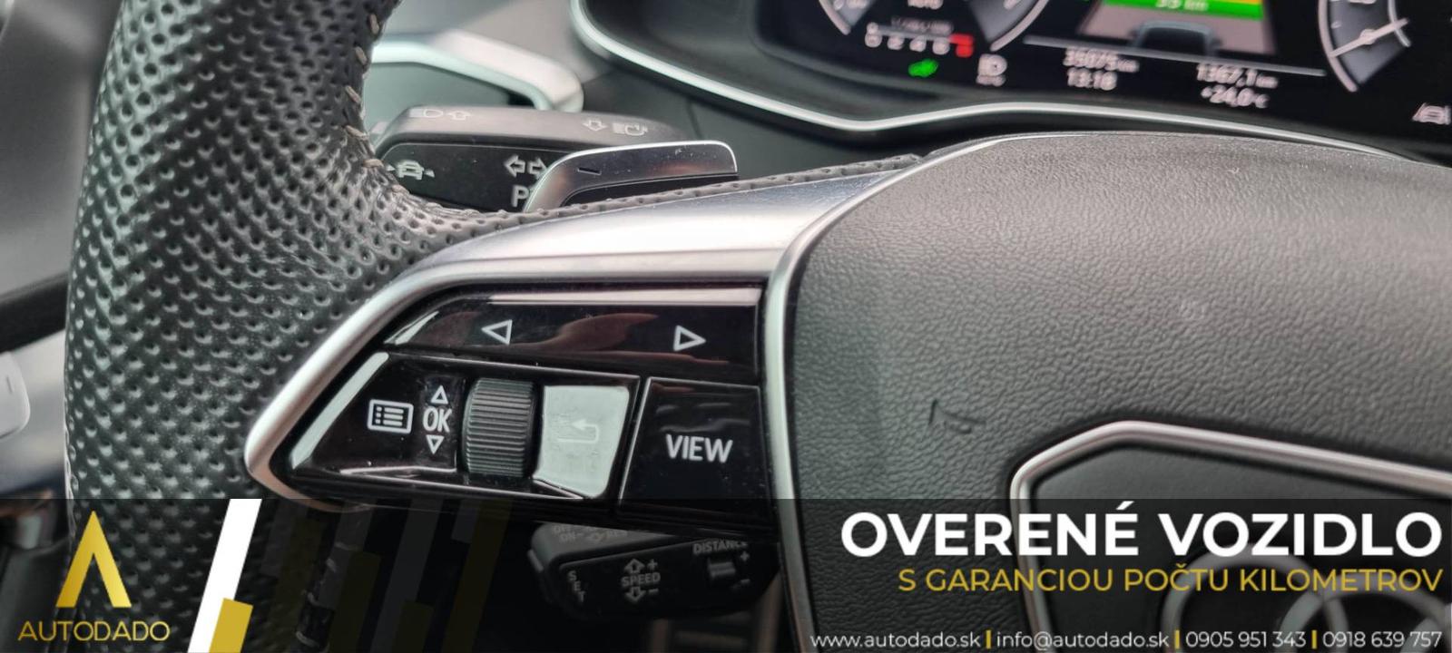 Audi A7 Sportback Quattro S-Line 55 2.0 TFSI e PHEV S tronic=35 TKM=OVERENÉ