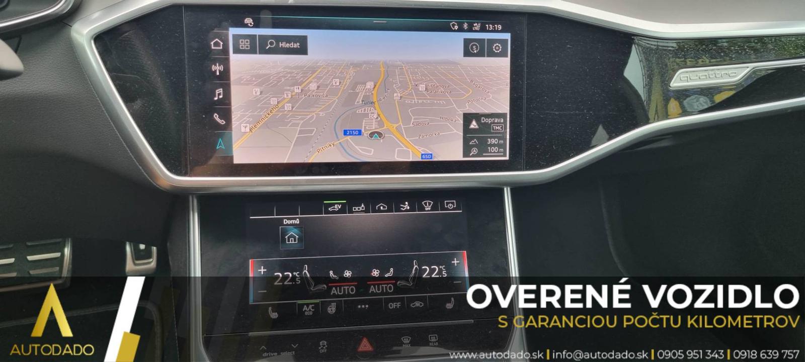 Audi A7 Sportback Quattro S-Line 55 2.0 TFSI e PHEV S tronic=35 TKM=OVERENÉ