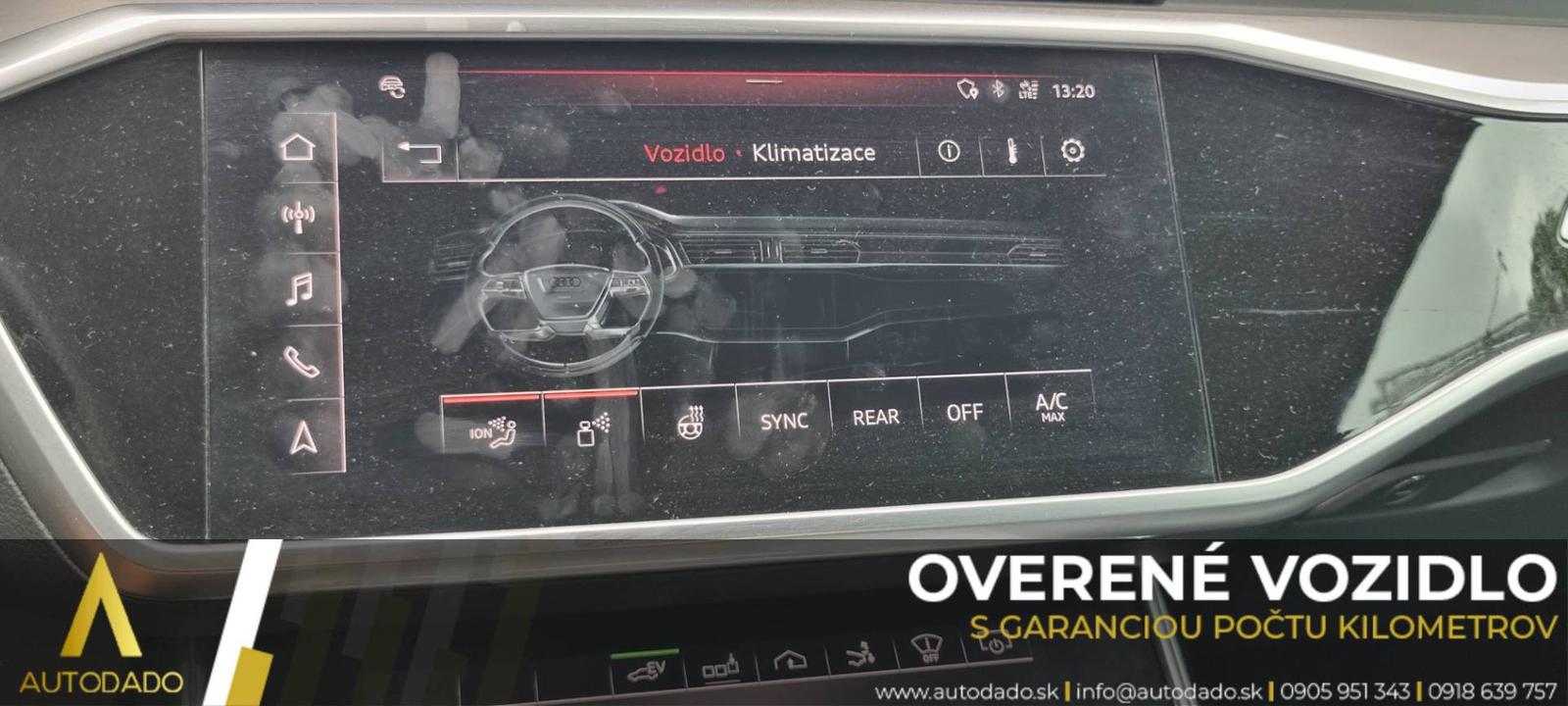 Audi A7 Sportback Quattro S-Line 55 2.0 TFSI e PHEV S tronic=35 TKM=OVERENÉ