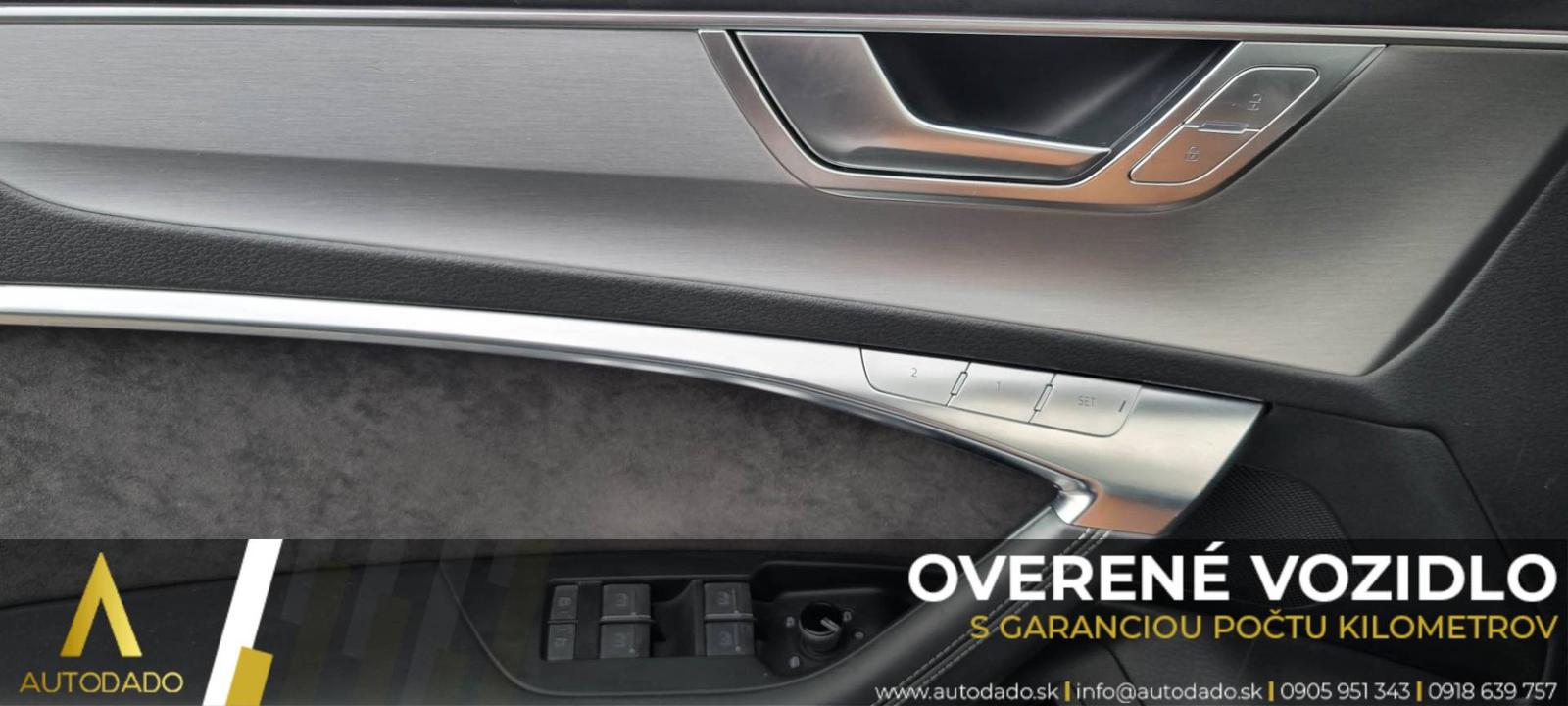 Audi A7 Sportback Quattro S-Line 55 2.0 TFSI e PHEV S tronic=35 TKM=OVERENÉ