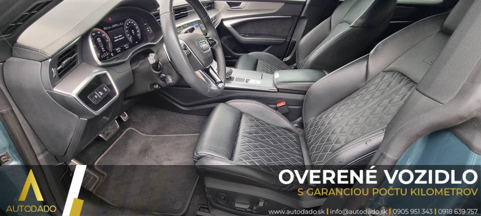 Audi A7 Sportback Quattro S-Line 55 2.0 TFSI e PHEV S tronic=35 TKM=OVERENÉ