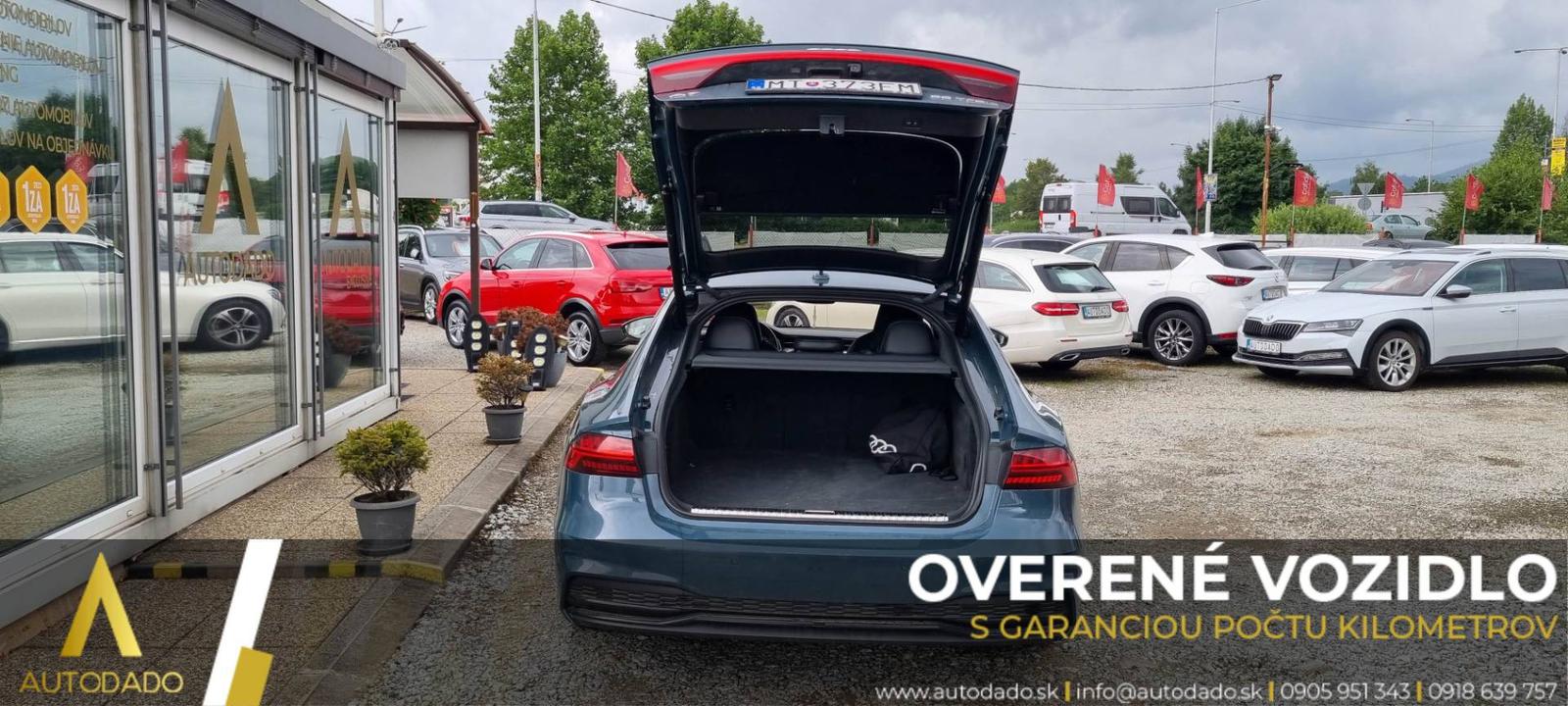 Audi A7 Sportback Quattro S-Line 55 2.0 TFSI e PHEV S tronic=35 TKM=OVERENÉ