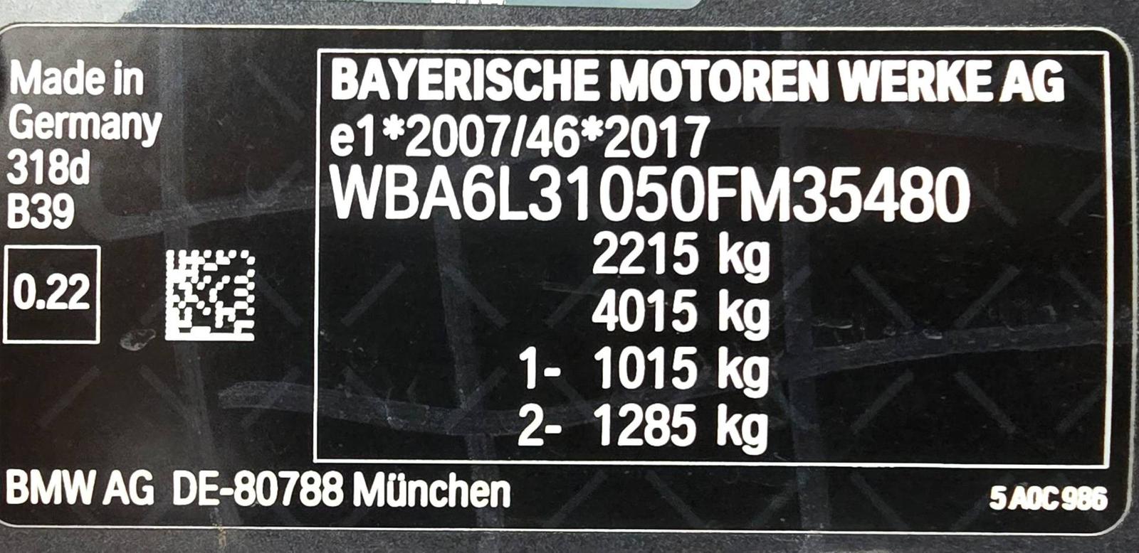 BMW Rad 3 Touring 318d mHEV  A/T