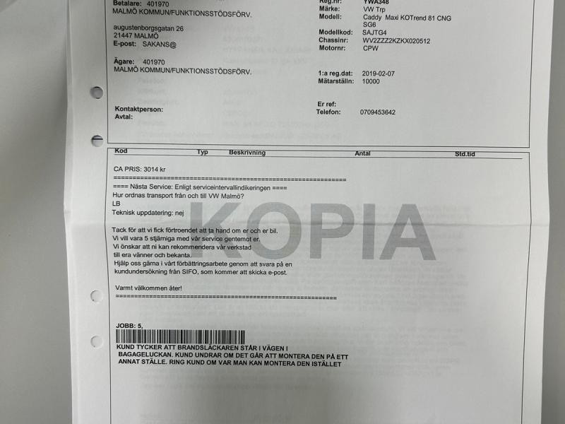 Volkswagen Caddy