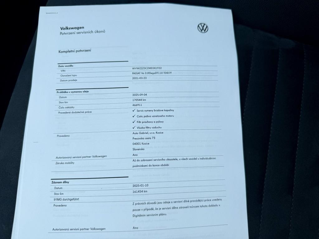 Volkswagen Passat Variant 2.0TDI DSG ELEGANCE FACELIFT 2021