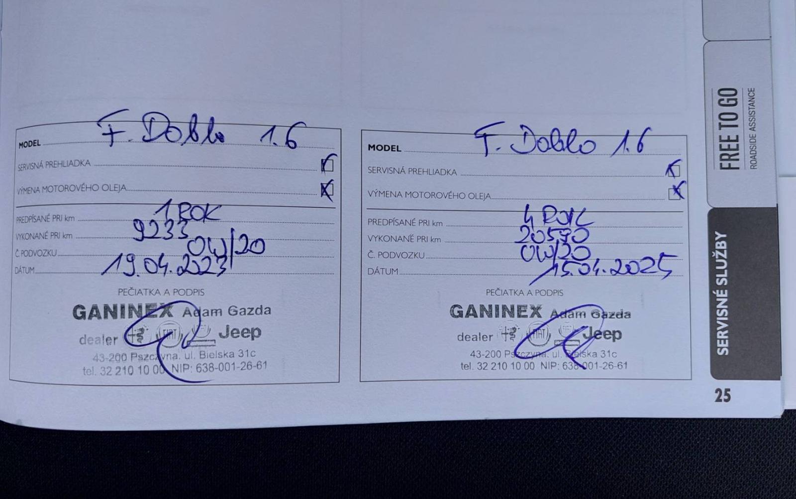 Fiat Dobló Cargo 1.6 MultiJet SX