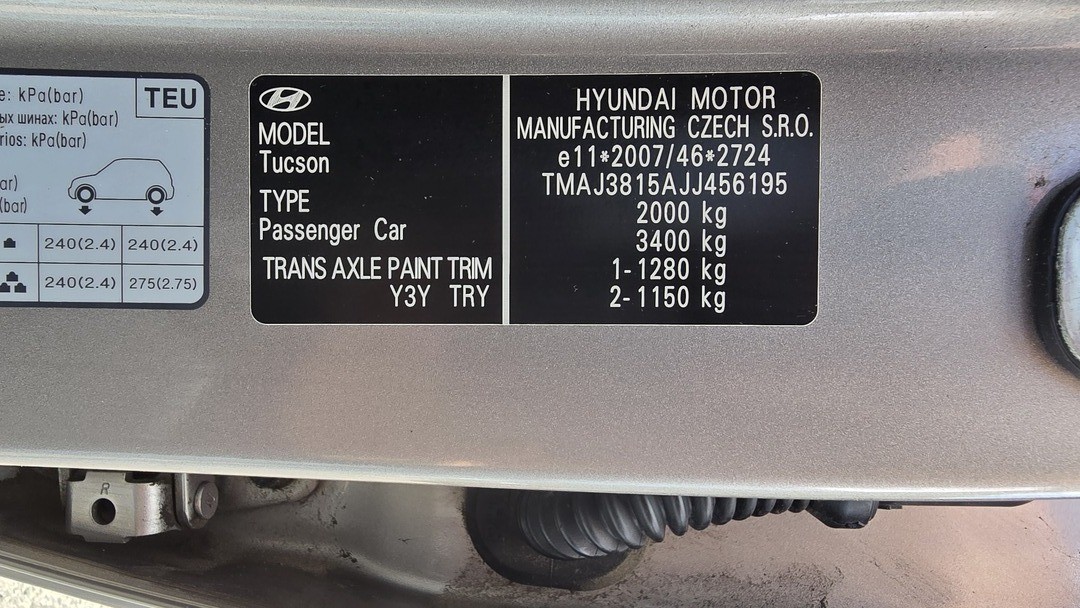 Hyundai Tucson 1.7 CRDI BlueDrive Style 2WD