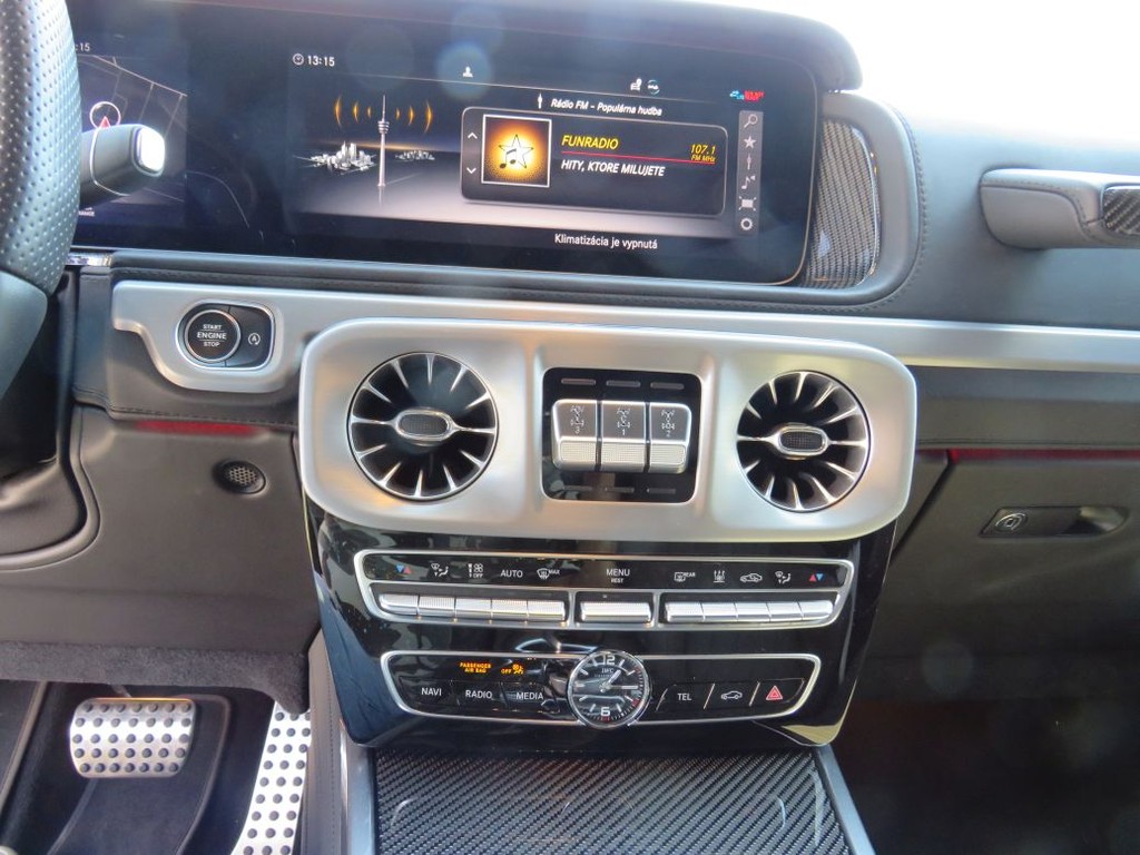 MERCEDES-BENZ G trieda AMG G63 V8 Designo Webasto