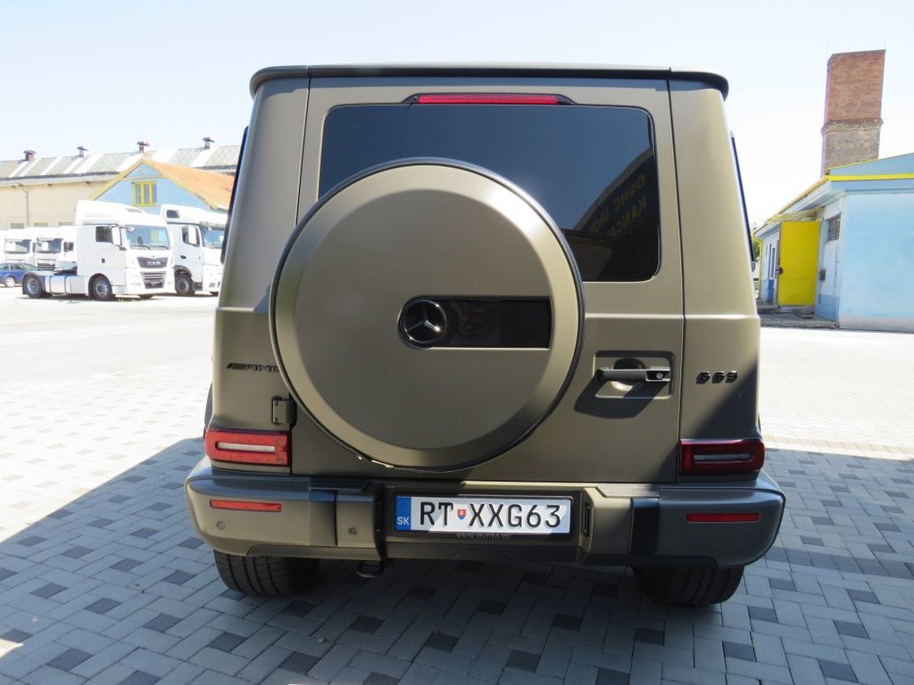 MERCEDES-BENZ G trieda AMG G63 V8 Designo Webasto