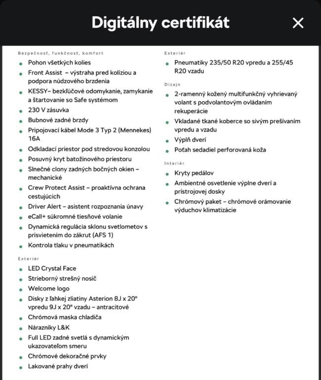 Škoda Enyaq L&K 4x4 SUV 220kw A/T