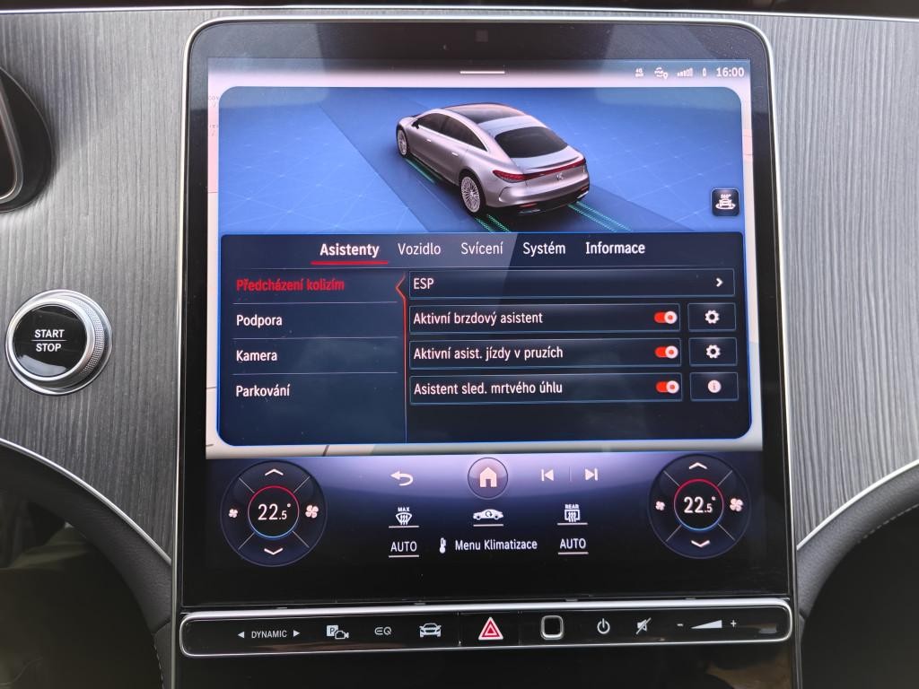 Mercedes EQS EQS 450+ Limuzína 245kw