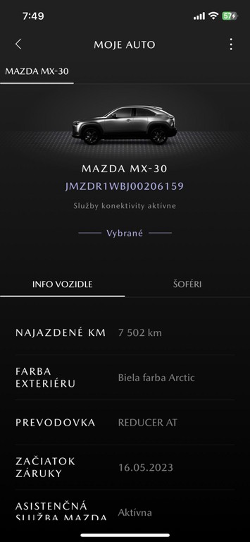 Mazda MX 30 Hatchback 107kw Automat