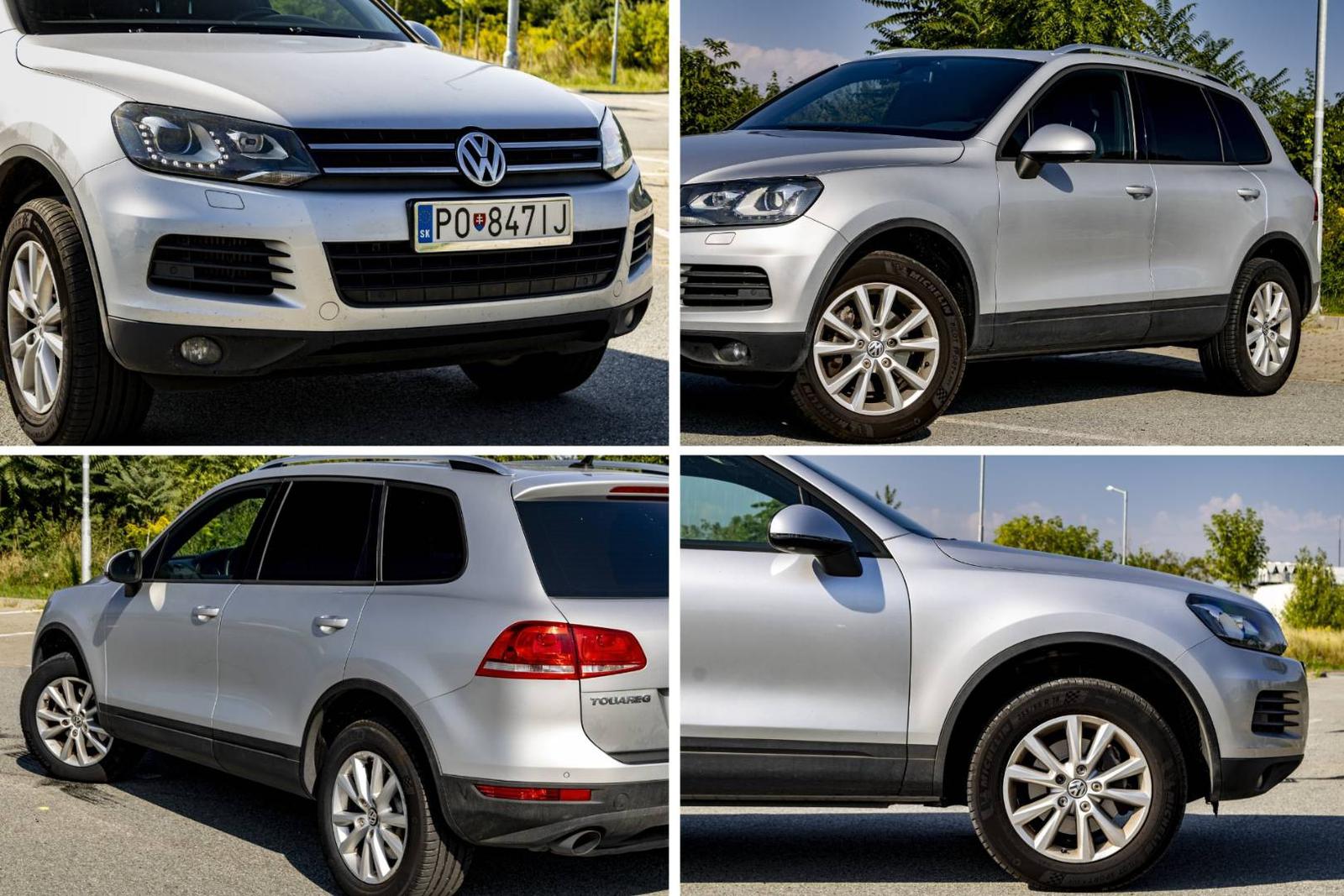 Volkswagen Touareg 3,0 V6 TDI 4Motion 8AT (webasto, panoráma, el.ťažné, koža, kompletná história)